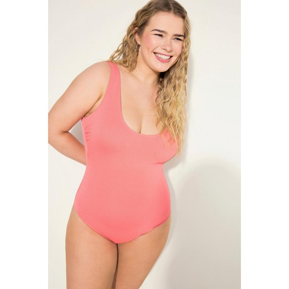 Studio Untold Costume da bagno Coppe morbide Effetto glitter Scollo rotondo  