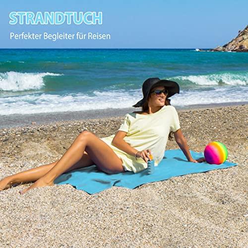 Alopini Mikrofaser Handtuch Set- Mikrofaser Handtücher für Sport Handtuch  