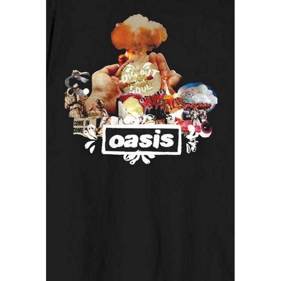 Oasis T-Shirt Atomic Collage  