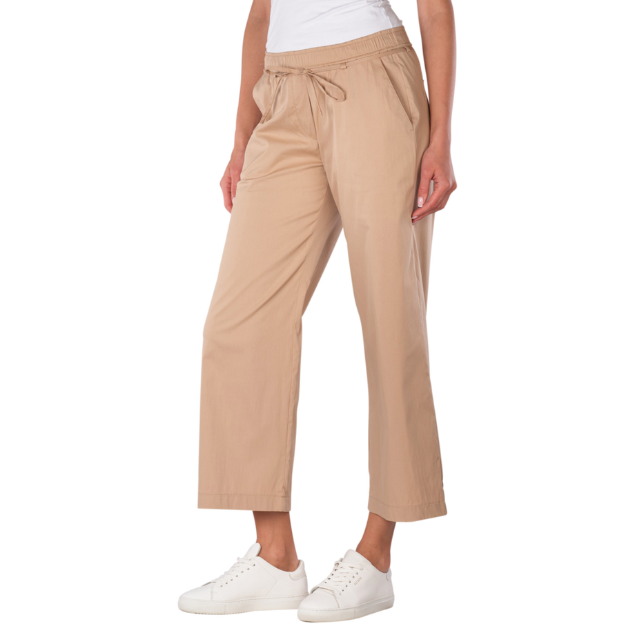 MAC Chiara Chino Wide Leg Cropped Ultra Light Hose  