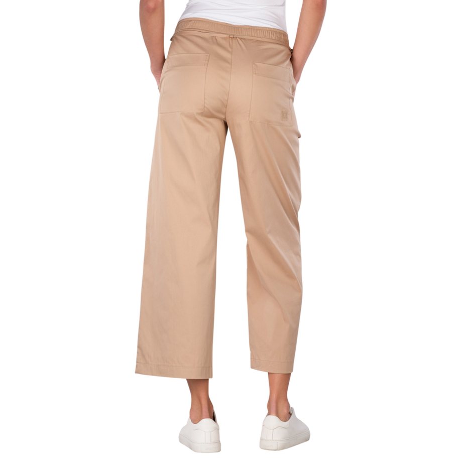 MAC Chiara Chino Wide Leg Cropped Ultra Light Hose  