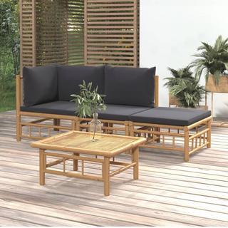 VidaXL Garten lounge set bambus  