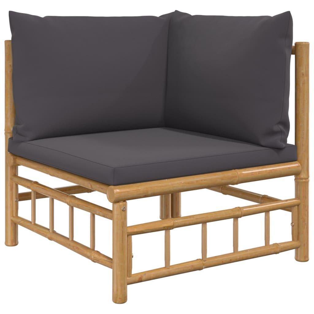 VidaXL Garten lounge set bambus  