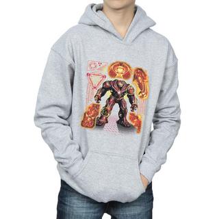 MARVEL  Avengers Infinity Warbuster Kapuzenpullover 