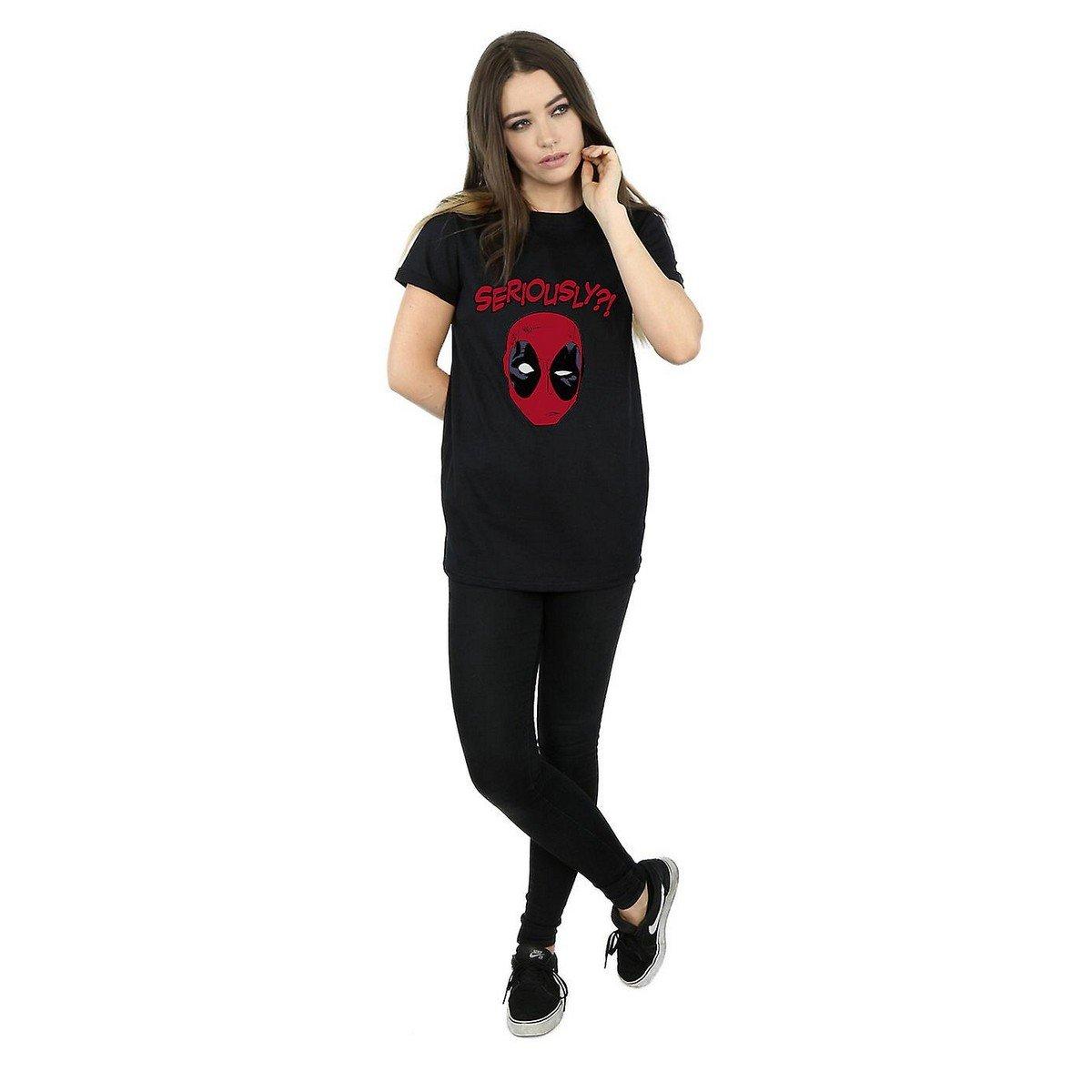 Deadpool Seriously Grafikdruck T-Shirt  