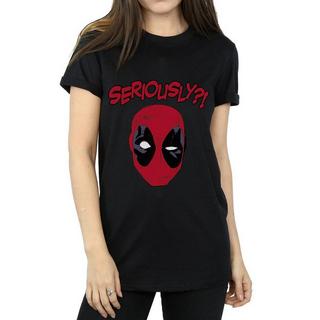 Deadpool Seriously Grafikdruck T-Shirt  
