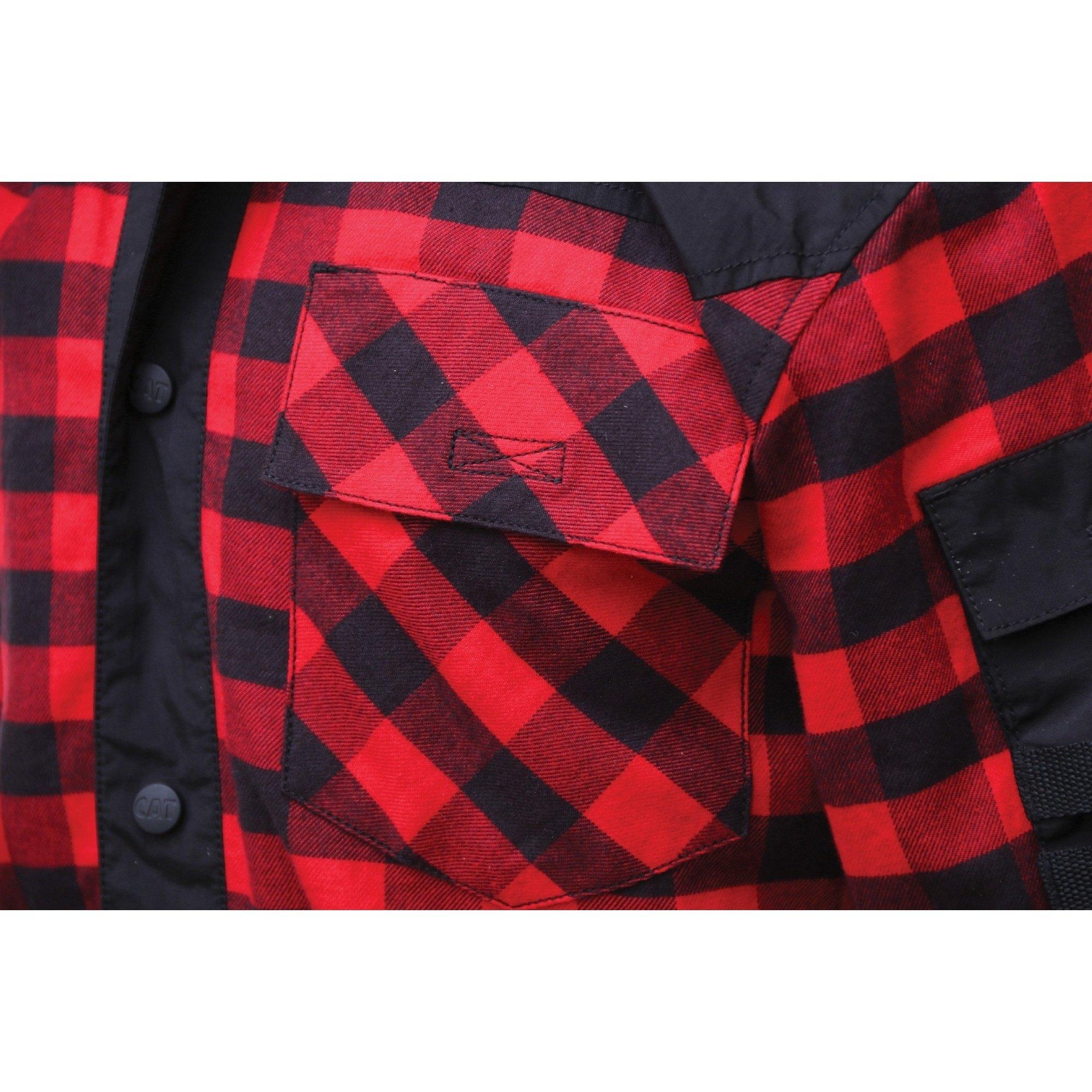 Caterpillar Sequoia Karierte Regular Fit Jacke  