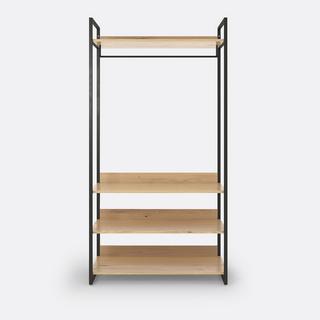 La Redoute Intérieurs Ankleidemodul HIBA mit Kleiderstange und 3 Regalböden  