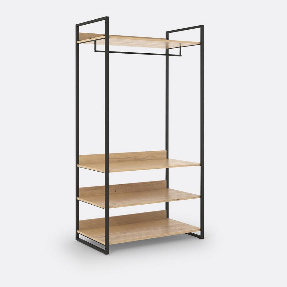 La Redoute Intérieurs Module armoire large 3 étagères 1 penderie HIBA  