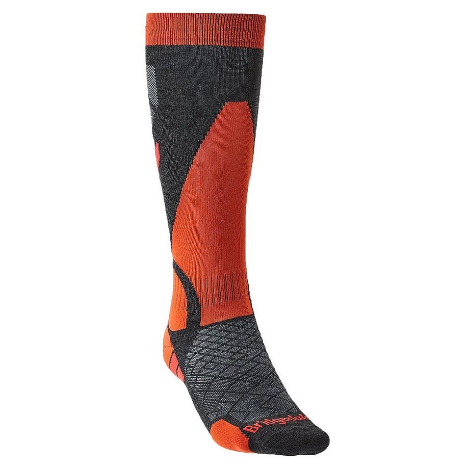 Bridgedale  1 Paio Calzini Lunghi Uomo in Lana Merino Resistenti al Ginocchio 