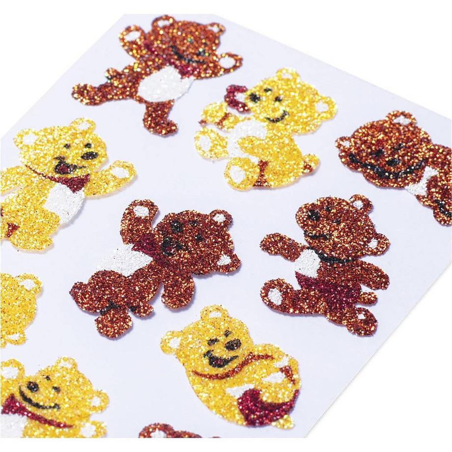 HERMA Sticker Bärchen, glittery  