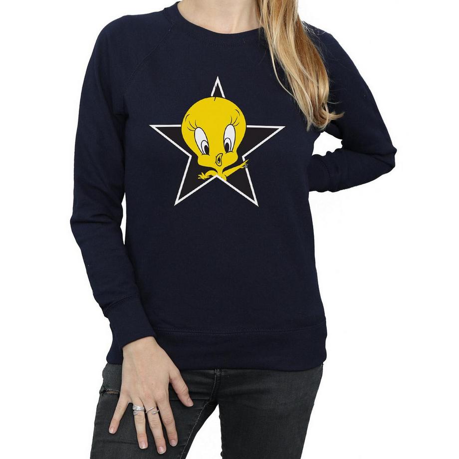 LOONEY TUNES Tweety Pie Star Felpa  