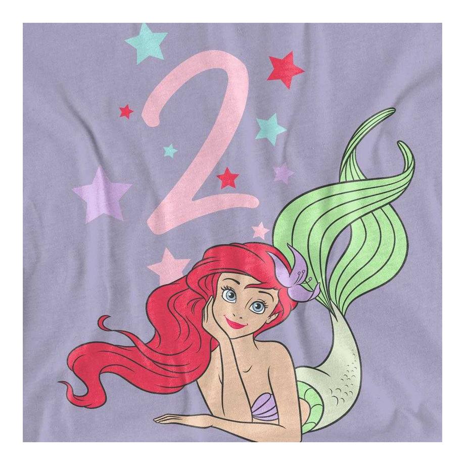 The Little Mermaid  T-Shirt, 2 Geburtstag 