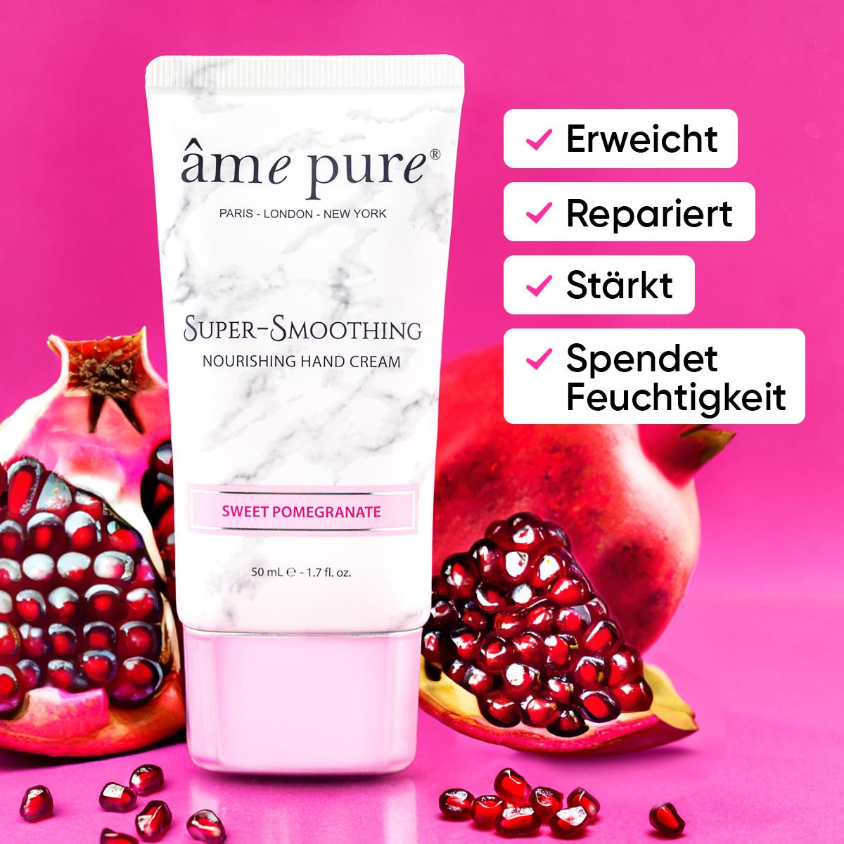 âme pure  Super-Smoothing Crème pour les mains sèches/ 3 pièces 