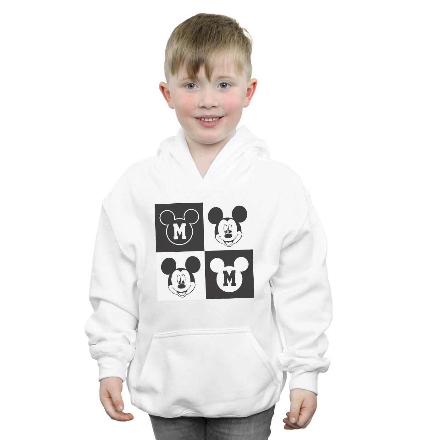 Disney  Mickey Mouse Smiling Squares Kapuzenpullover 