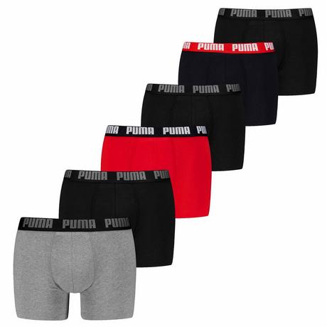 PUMA  Boxer  Conforme à la silhouette-PUMA BASIC BOXER 6P ECOM 