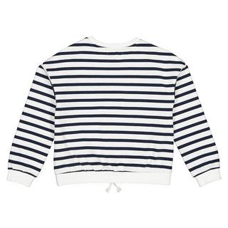 La Redoute Collections  Gestreiftes Sweatshirt mit rundem Ausschnitt 
