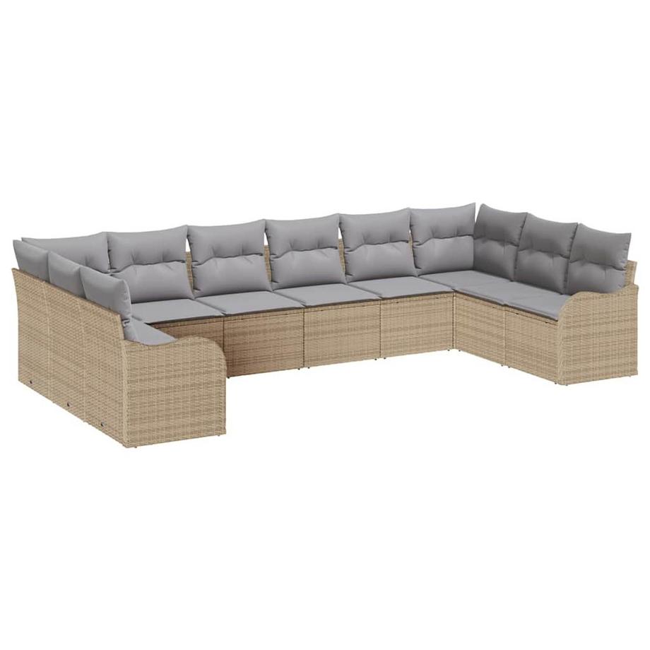 Garten-sofa poly-rattan