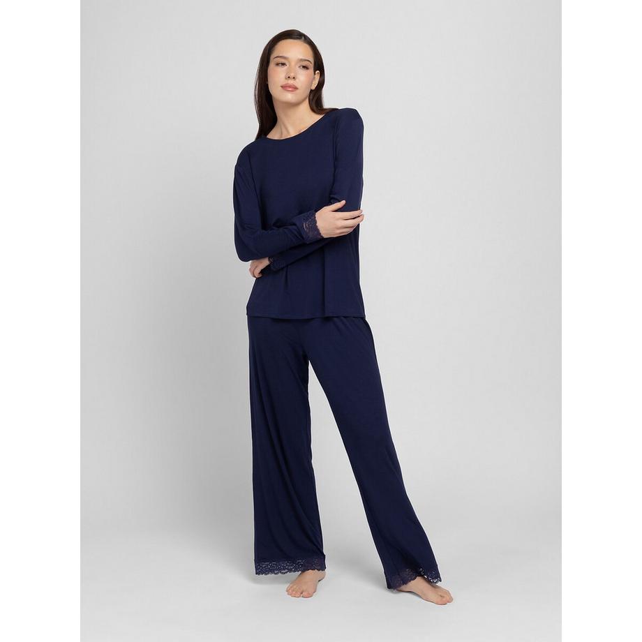 Jersey-Pyjama LILA