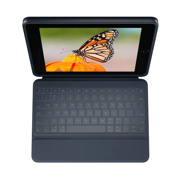 Logitech  Rugged Combo 3 Blau Smart Connector QWERTZ Schweiz 