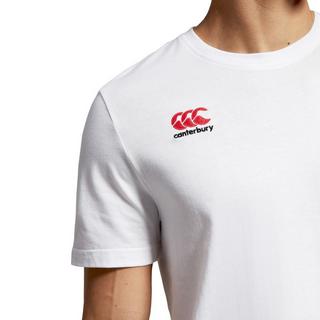 Canterbury T-shirt Cotone con Piccolo Logo  