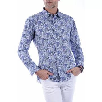 Bedrucktes Shirt mit impressionistischen Motiven