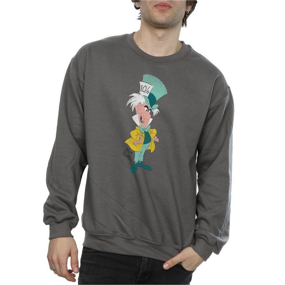 Disney Mad Hatter Felpa Stampata  
