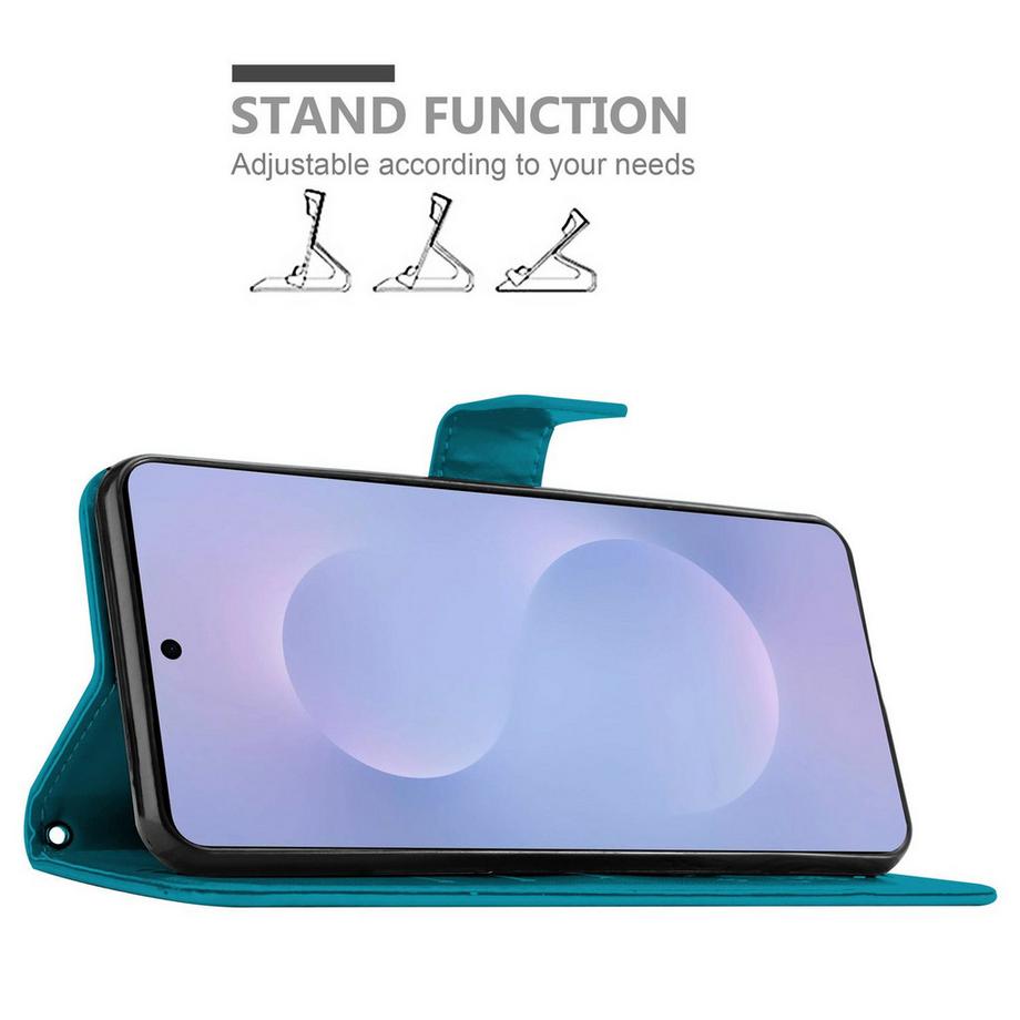 Cadorabo  Samsung Galaxy S25 Edge Hülle mit Blumen Muster 