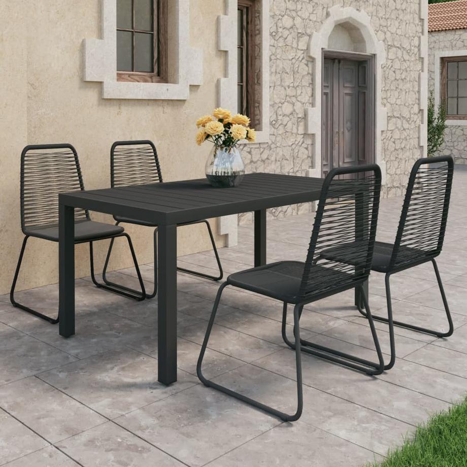 VidaXL set da pranzo PVC  