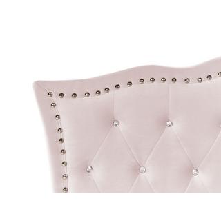 Beliani Letto en Velluto Glamour METZ  