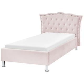 Beliani Letto en Velluto Glamour METZ  