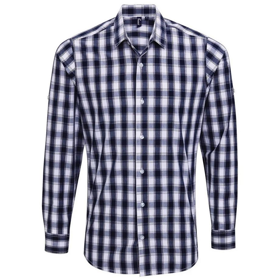 Mulligan Camicia A Quadri Manica Lunga
