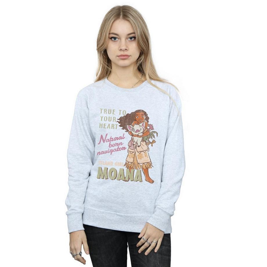 Disney Natural Born Navigator Moana Sweatshirt  