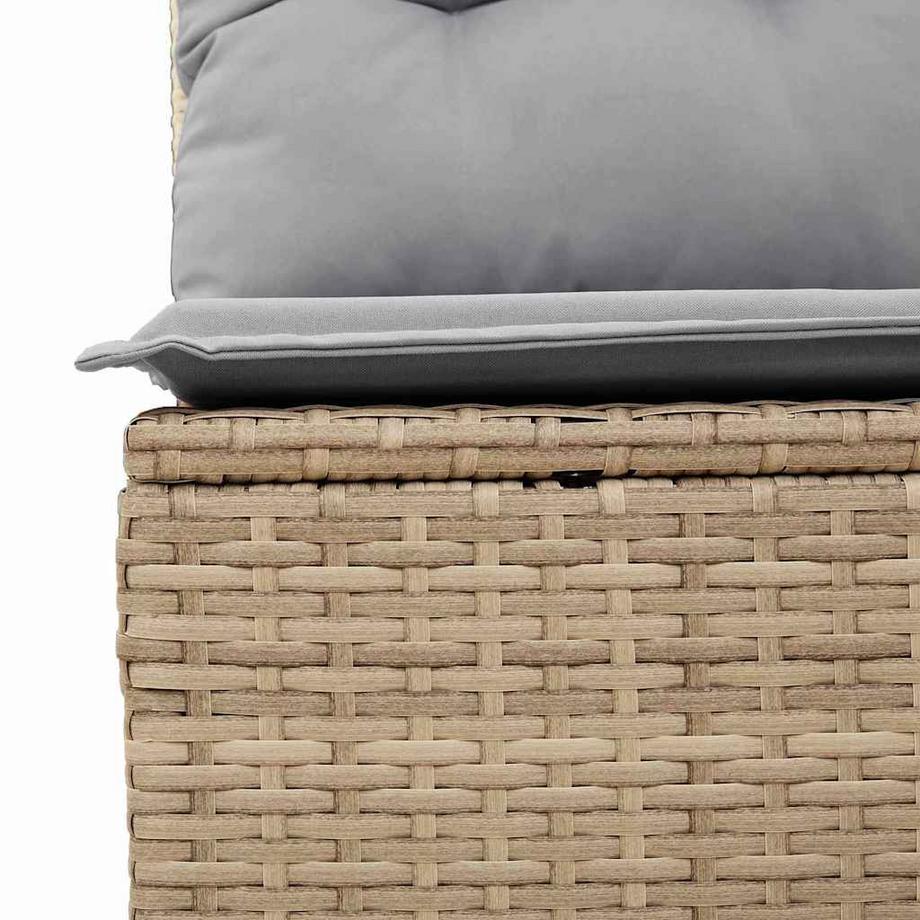 VidaXL Divano modulare Polyrattan  