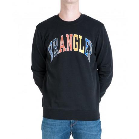 Wrangler Logo Felpa con cappuccio  