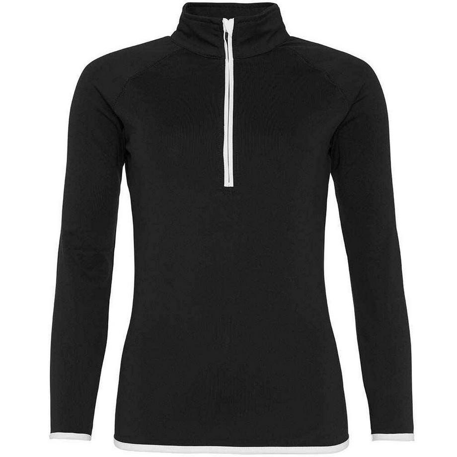 Sweattop Mit Halbem Reißverschluss
