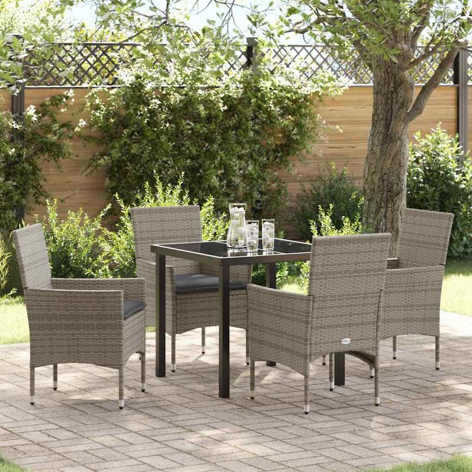 VidaXL Garten essgruppe poly-rattan  