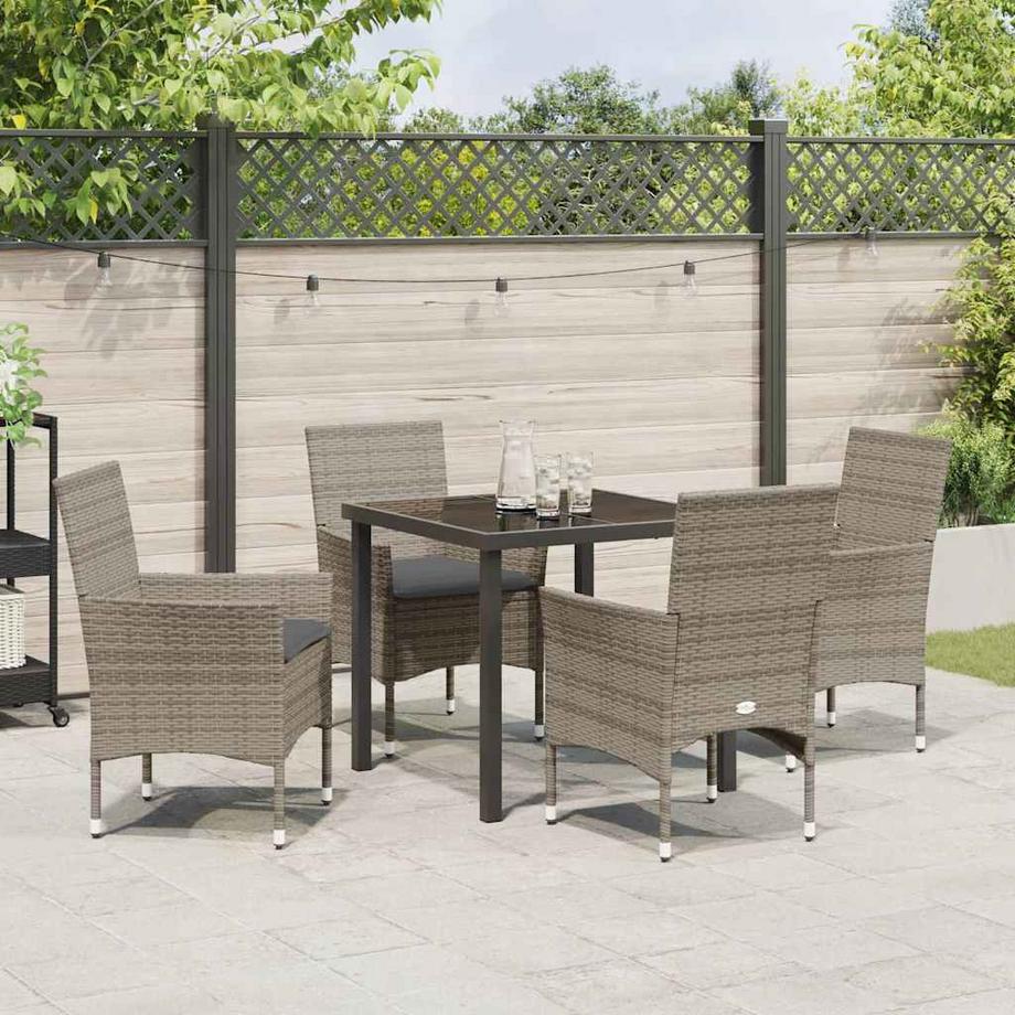 VidaXL Garten essgruppe poly-rattan  