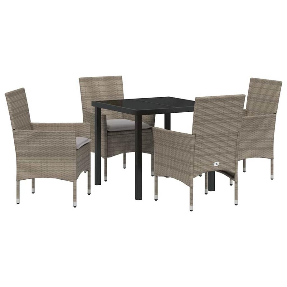 Garten essgruppe poly-rattan