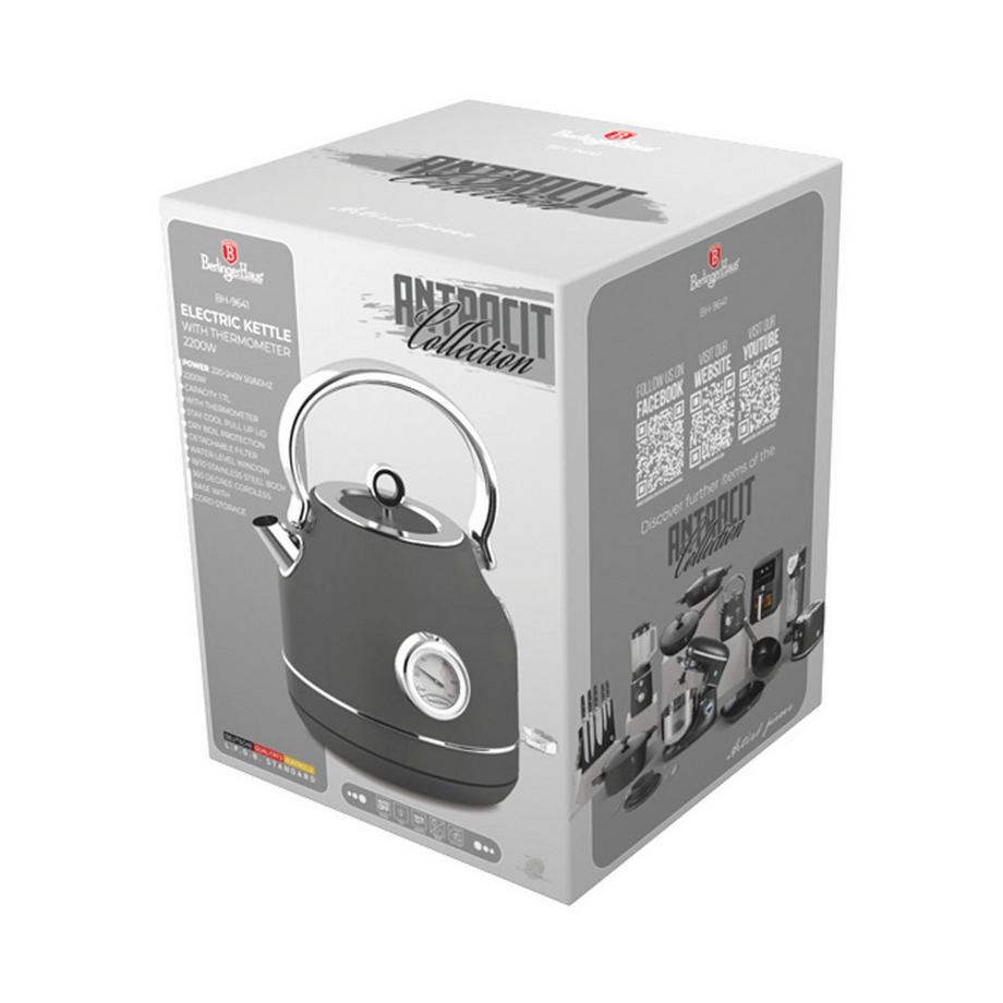 Berlinger Haus Wasserkocher matt Anthracite Collection  