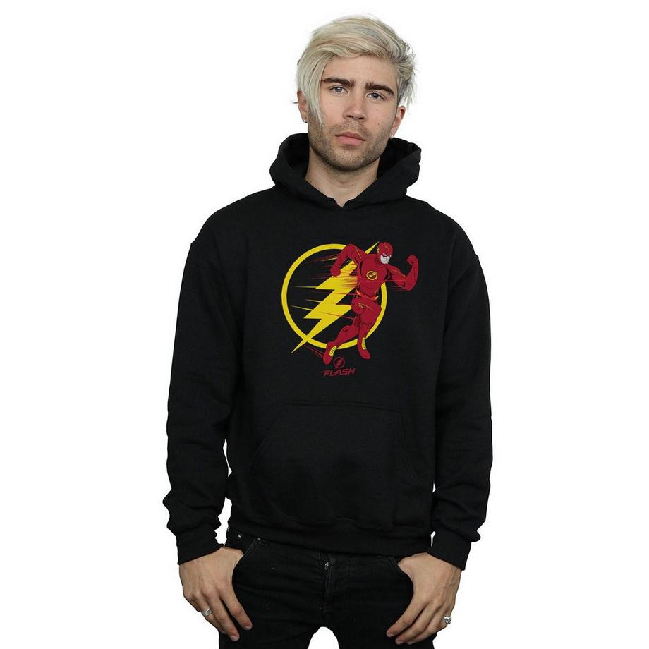 DC COMICS The Flash Logo Sweat à Capuche  