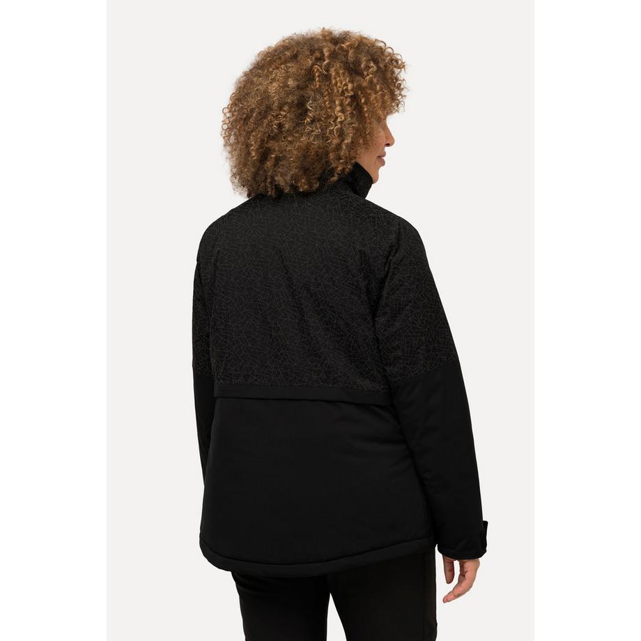 Ulla Popken HYPRAR Performance-Jacke wasserdicht Daumenloch  