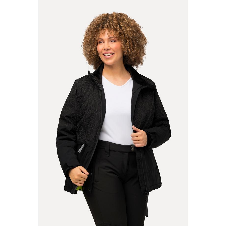 Ulla Popken HYPRAR Performance-Jacke wasserdicht Daumenloch  