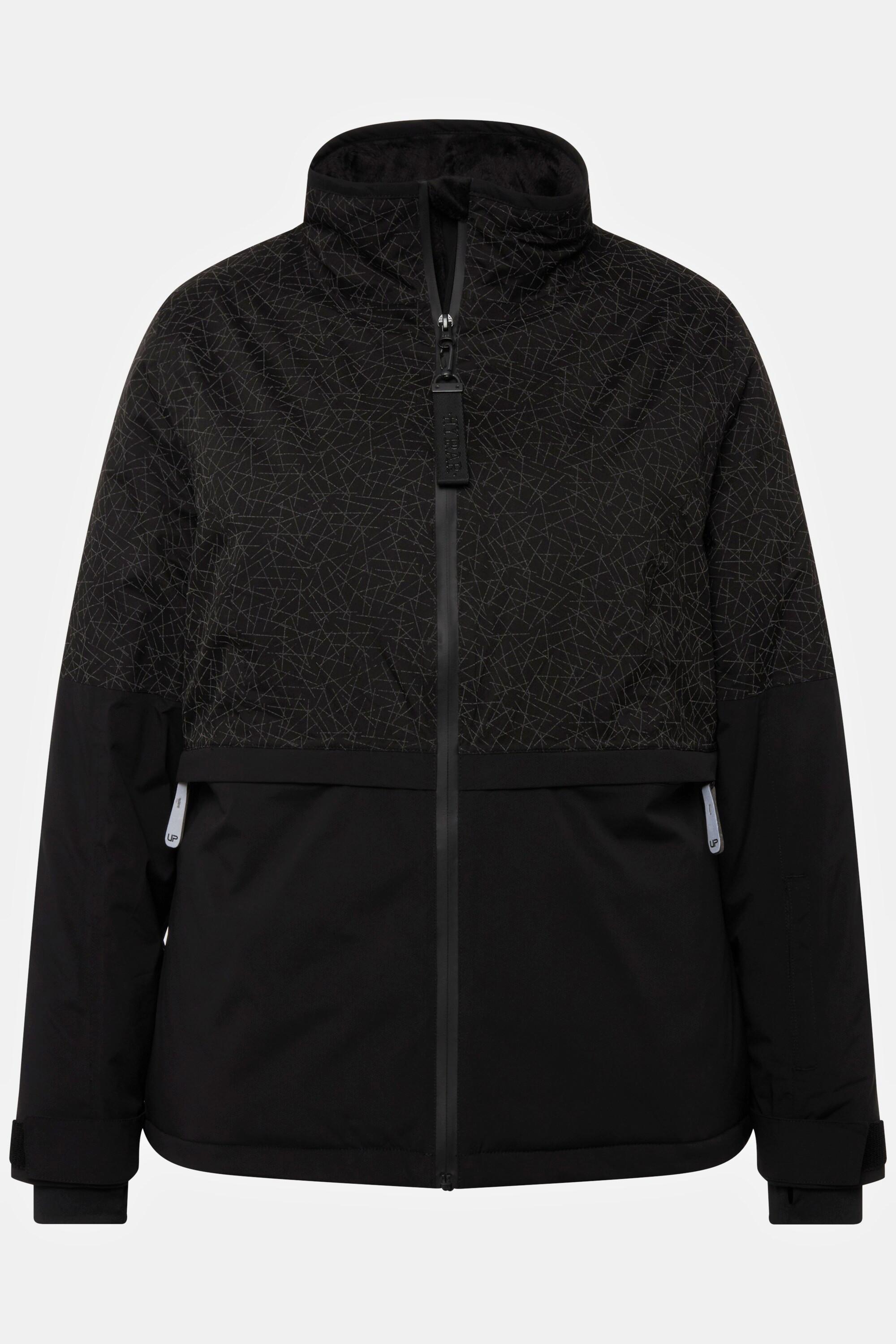 Ulla Popken HYPRAR Performance-Jacke wasserdicht Daumenloch  