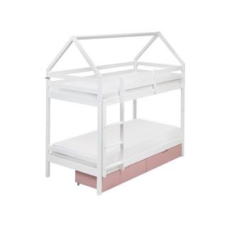 Beliani Letto a castello con cassetti en Legno di pino Scandinavo TERNAS  