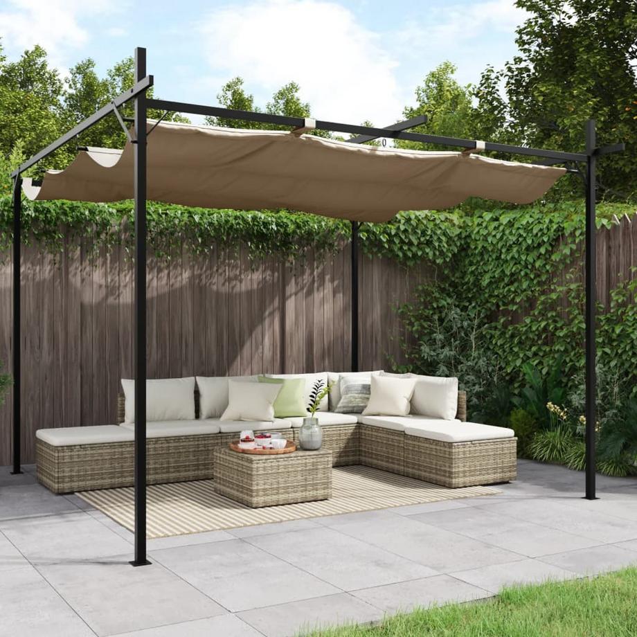 VidaXL Pergola tissu  