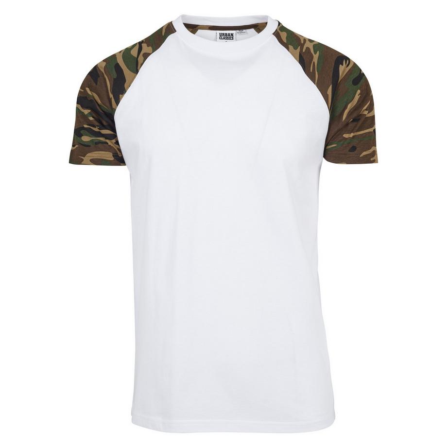 t-shirt urban classic raglan contrat