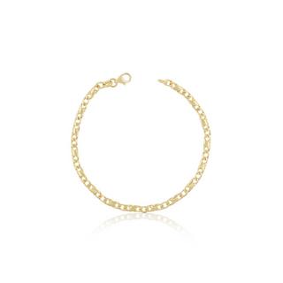 MUAU Schmuck  Bracelet Carrera en or jaune 750, 22cm, 3,5mm 