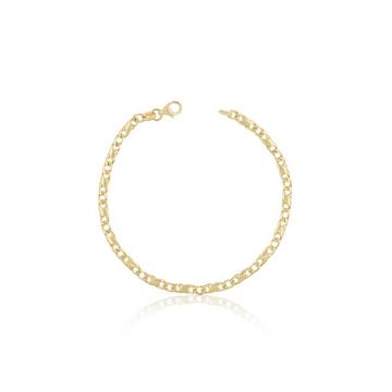 Bracelet Carrera Gelbgold 750, 22cm, 3.5mm