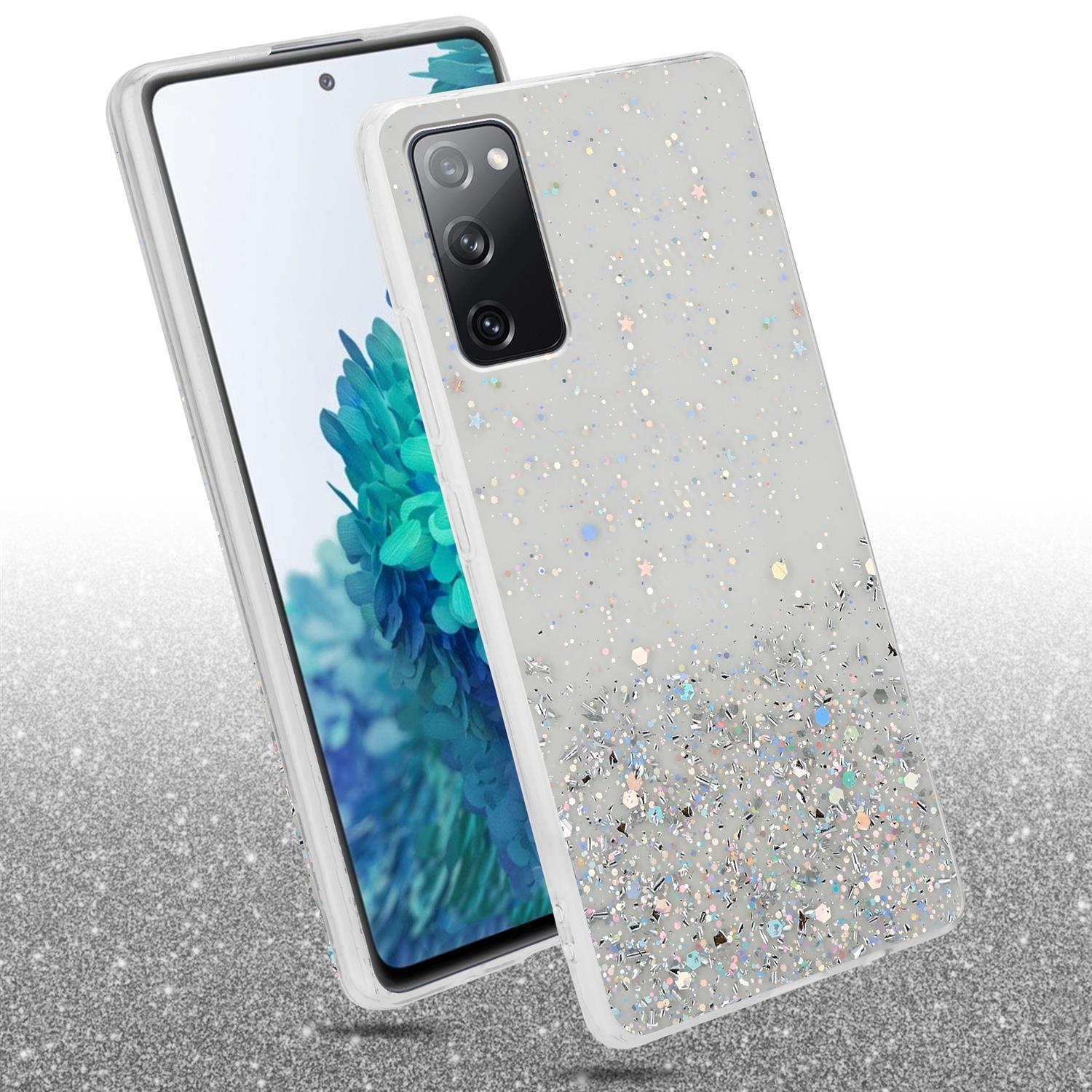 Cadorabo  Hülle für Samsung Galaxy S20 FE TPU Silikon mit funkelnden Glitter 